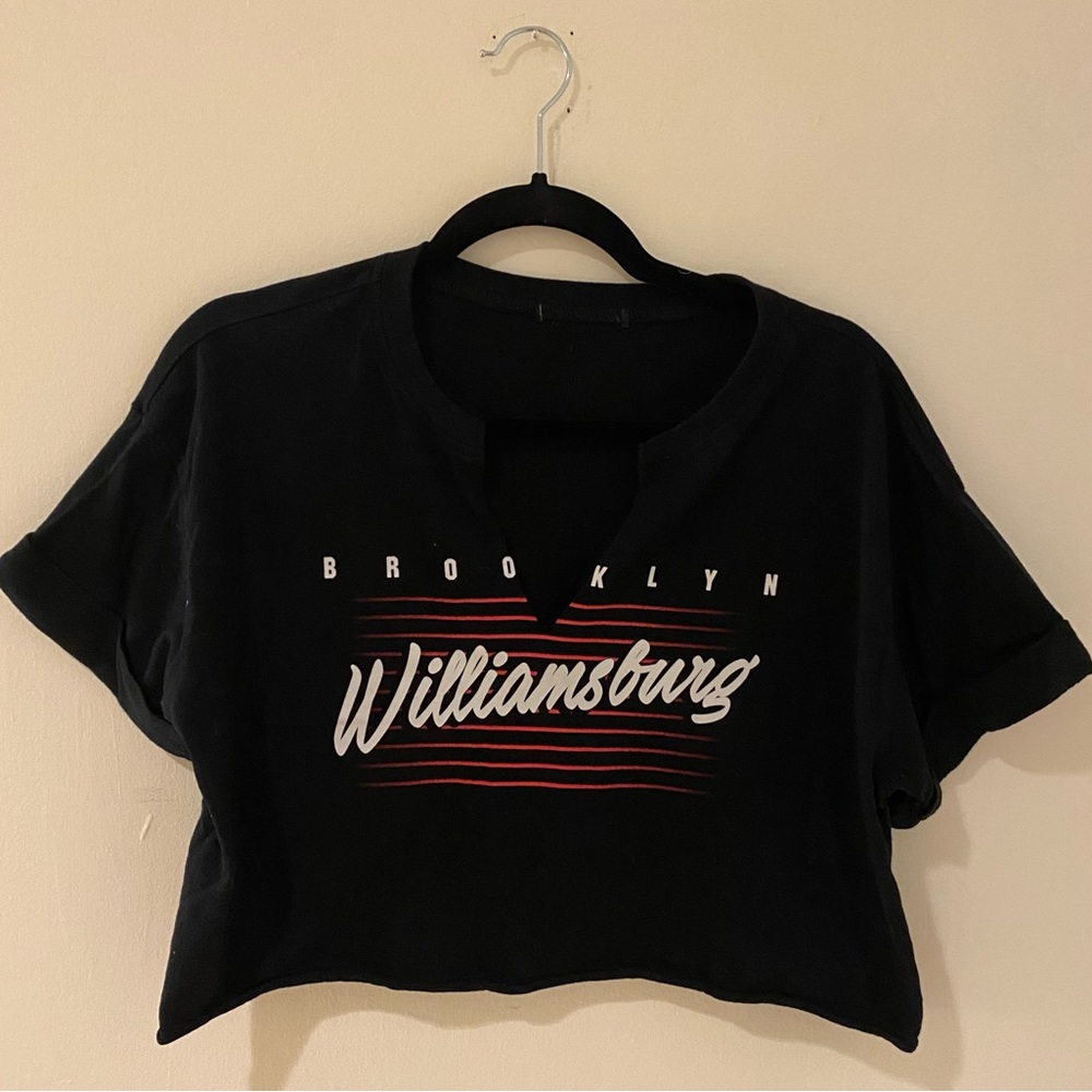 Williamsburg Brooklyn crop top size S